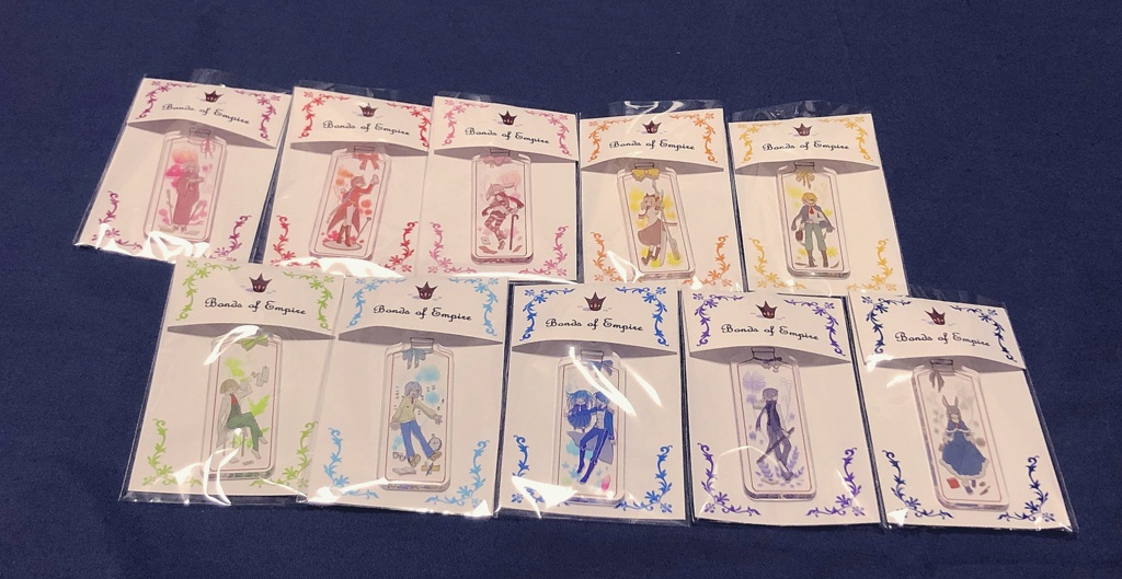 *ハーバリウム風アクリルストラップ