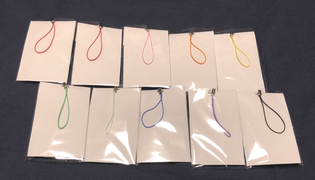 *ハーバリウム風アクリルストラップ