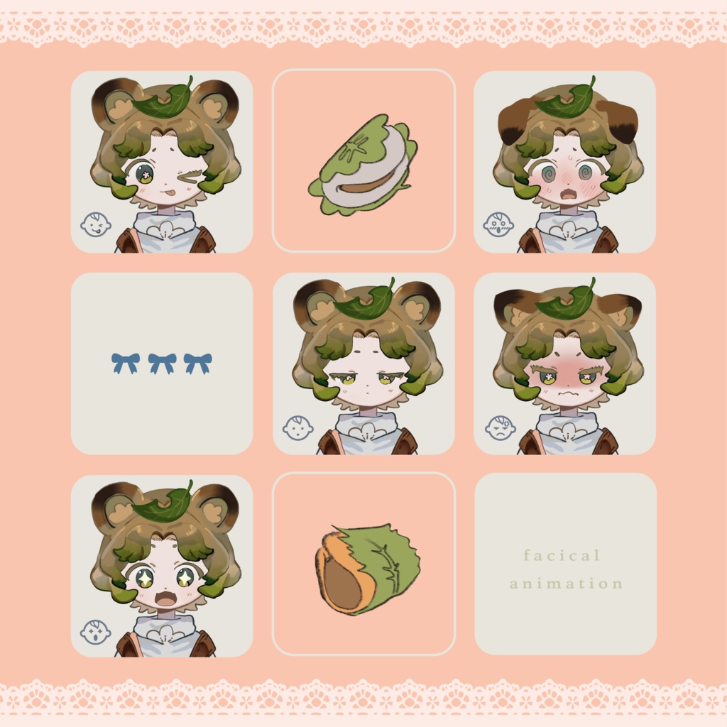 さくらもち sakuramochi / 【オリジナル3Dモデル】