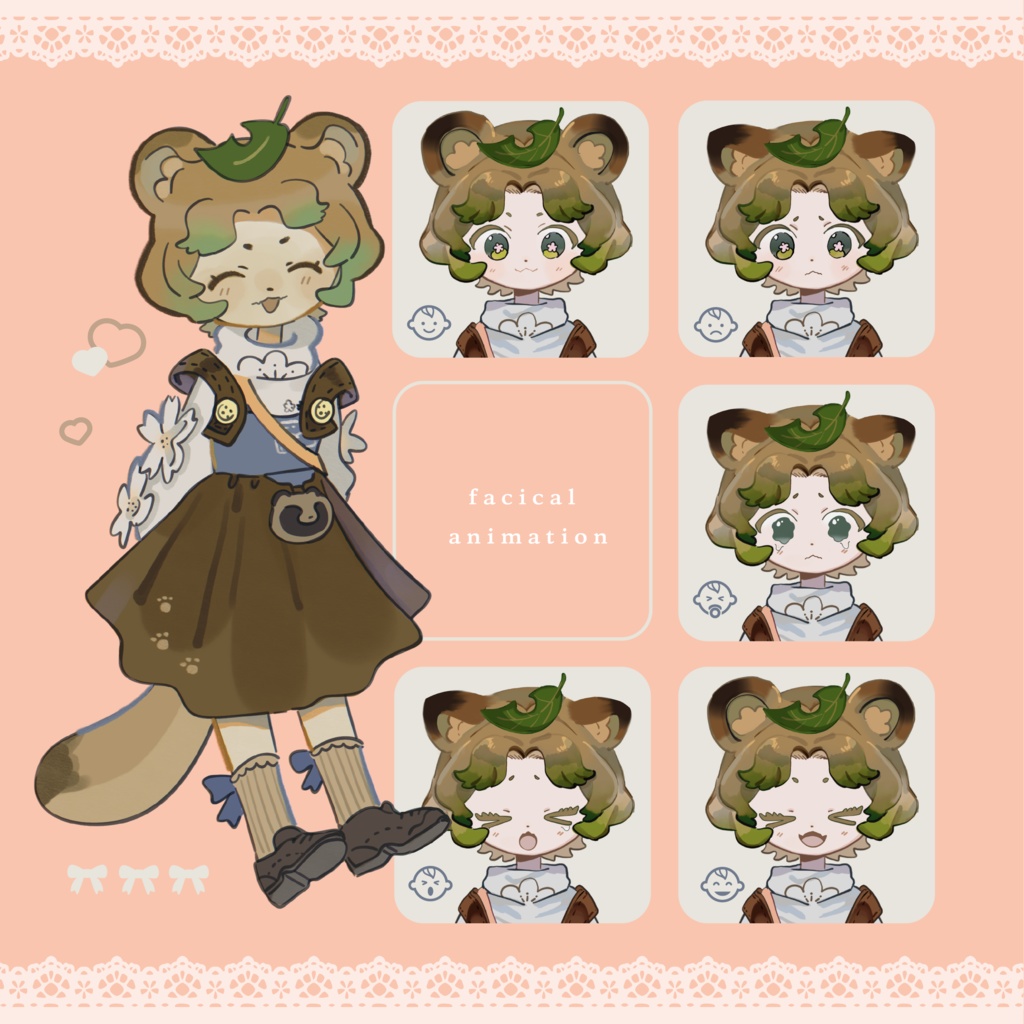 さくらもち sakuramochi / 【オリジナル3Dモデル】