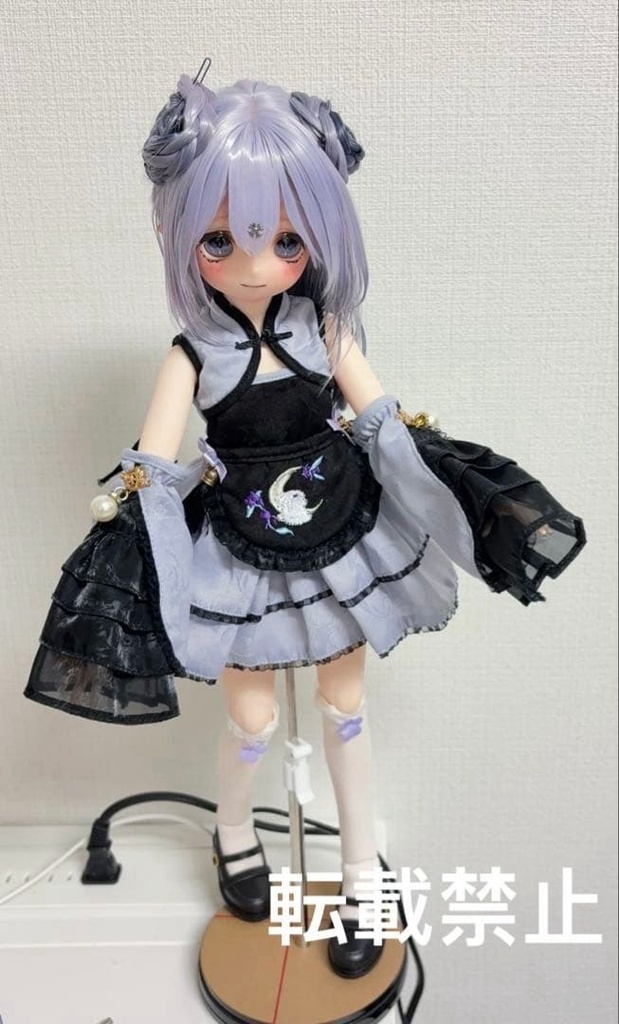 【即納・現品限り】imomodoll 1/4 ドールフルセット｜カスタムヘッド・咪咪狗ボディ・衣装・ウィッグ・靴・アイ｜MRC-0394