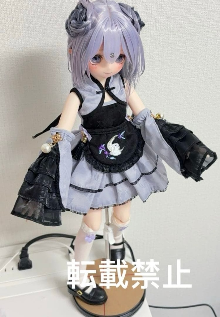 【即納・現品限り】imomodoll 1/4 ドールフルセット｜カスタムヘッド・咪咪狗ボディ・衣装・ウィッグ・靴・アイ｜MRC-0394