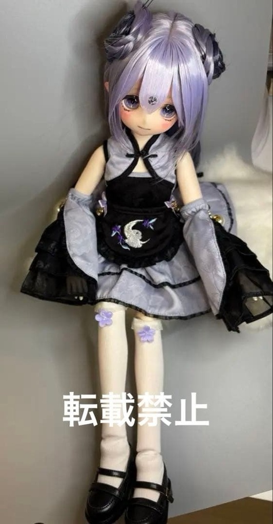 【即納・現品限り】imomodoll 1/4 ドールフルセット｜カスタムヘッド・咪咪狗ボディ・衣装・ウィッグ・靴・アイ｜MRC-0394