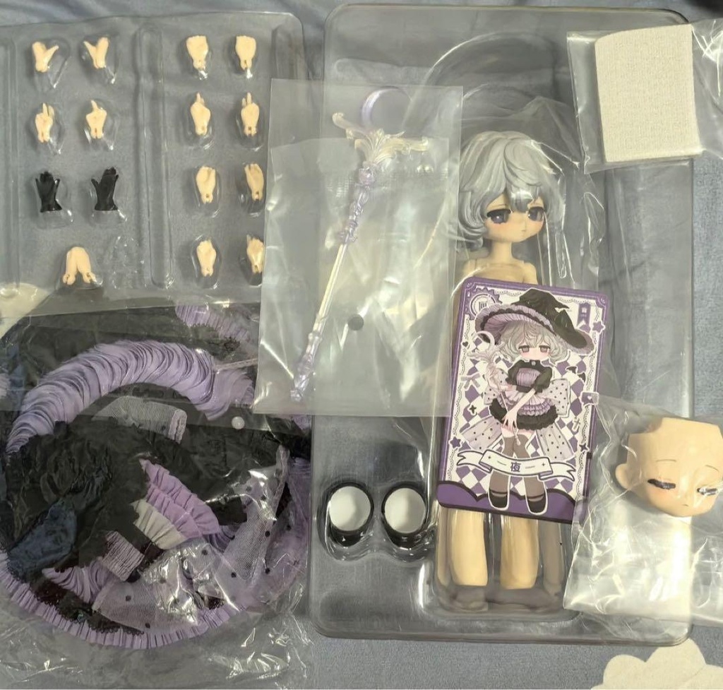 【即納・現品限り】匣中詩「無症状」夜 シークレット BJD ブラインドドール｜箱なし｜MRC-0491