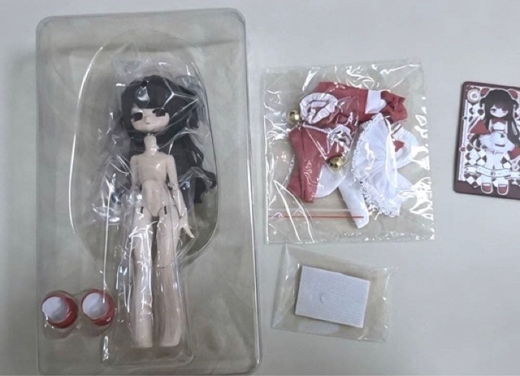 【即納・現品限り】匣中詩「無症状」酌 BJD ブラインドドール｜交換用ハンドパーツ付き・箱なし｜MRC-0501
