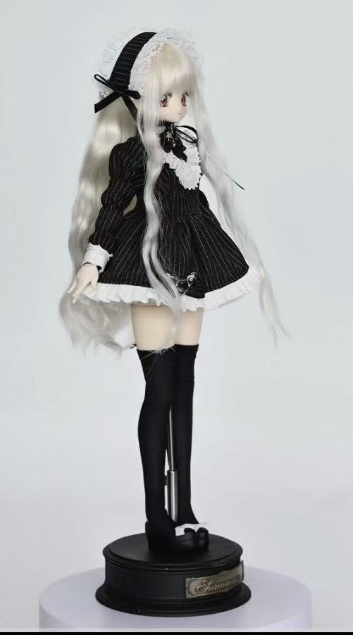 アゾンSボディ・光魔双生2 着用例|1/6 ドール服「暗夜礼」ゴシックドレス4点セット