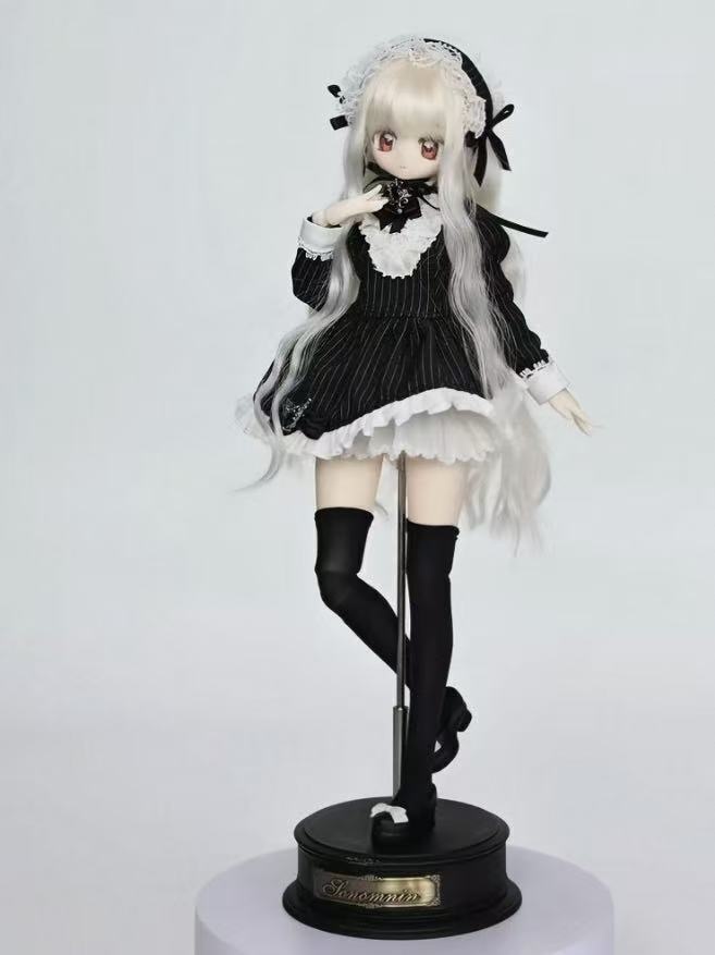 アゾンSボディ・光魔双生2 着用例|1/6 ドール服「暗夜礼」ゴシックドレス4点セット