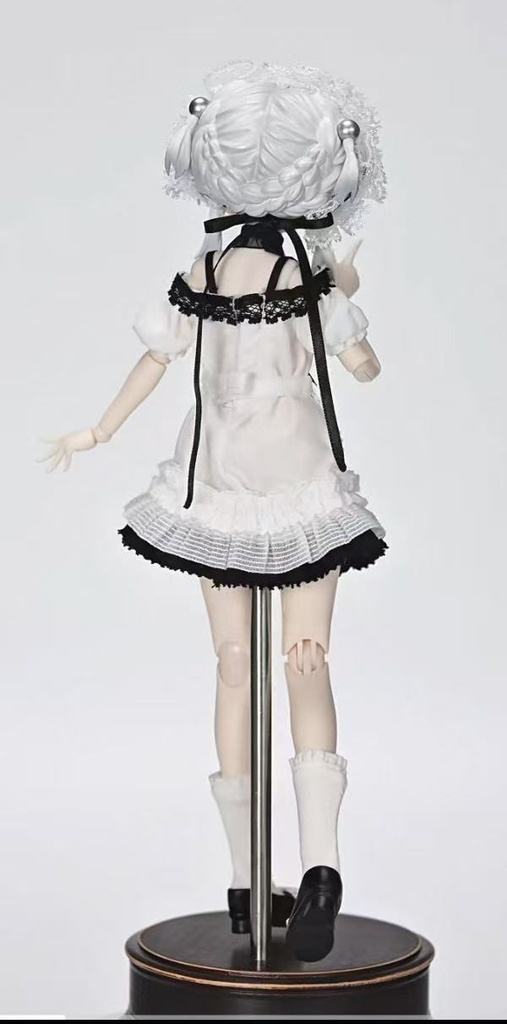 【現品】アゾン・光魔双生 適用|1/6 ドール服「薔薇の館(蔷薇庄园)」メイド服5点セット