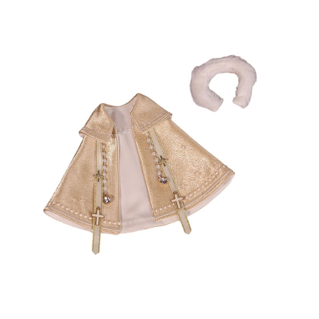 【受注販売】Tripple Cream 王子様衣装6点セット・星刺繍マント|1/12〜1/8 BJDドール服・全4色