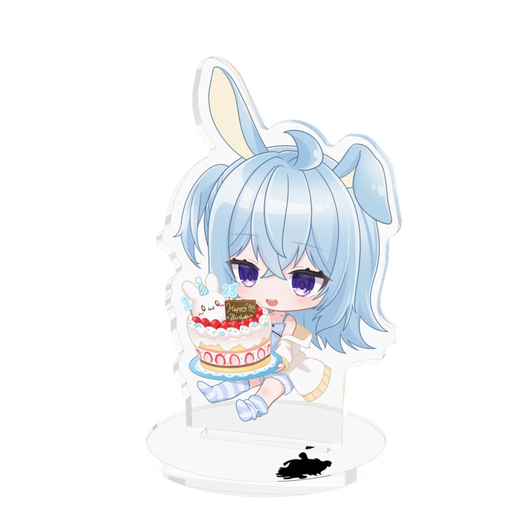 【氷雨ゆき】誕生日イラスト　アクリルフィギュア