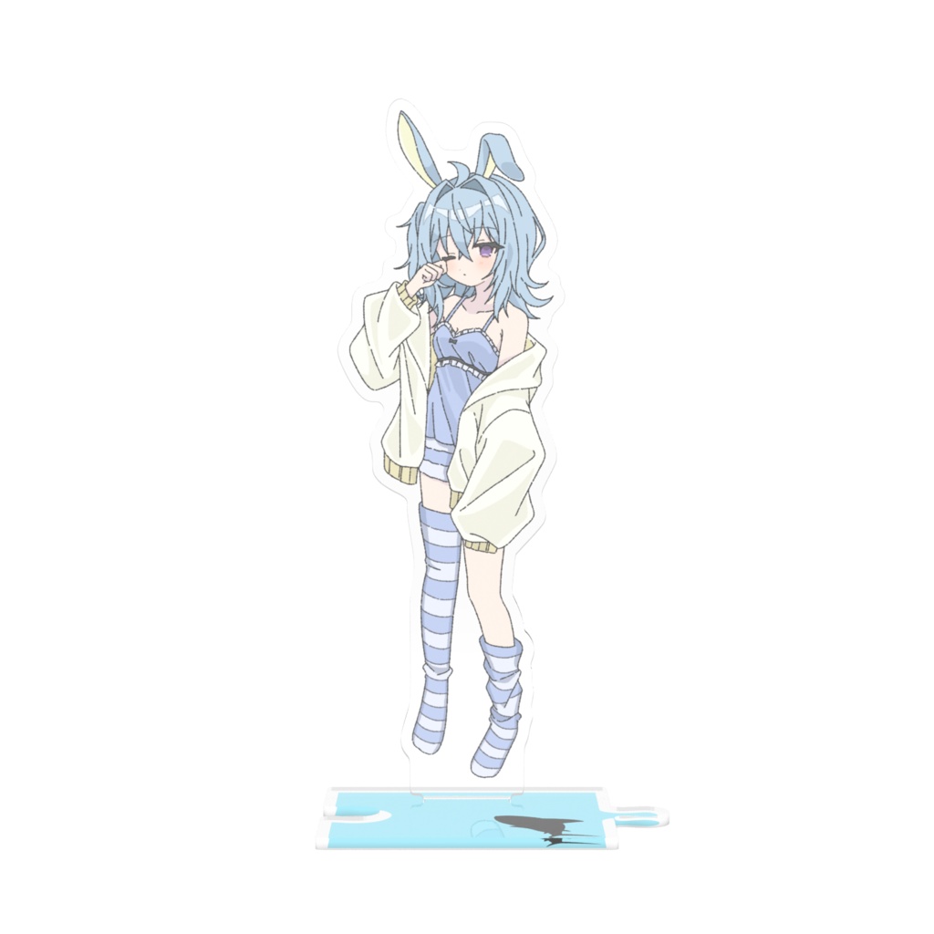 【氷雨ゆき】1周年記念イラスト　つながるアクスタ
