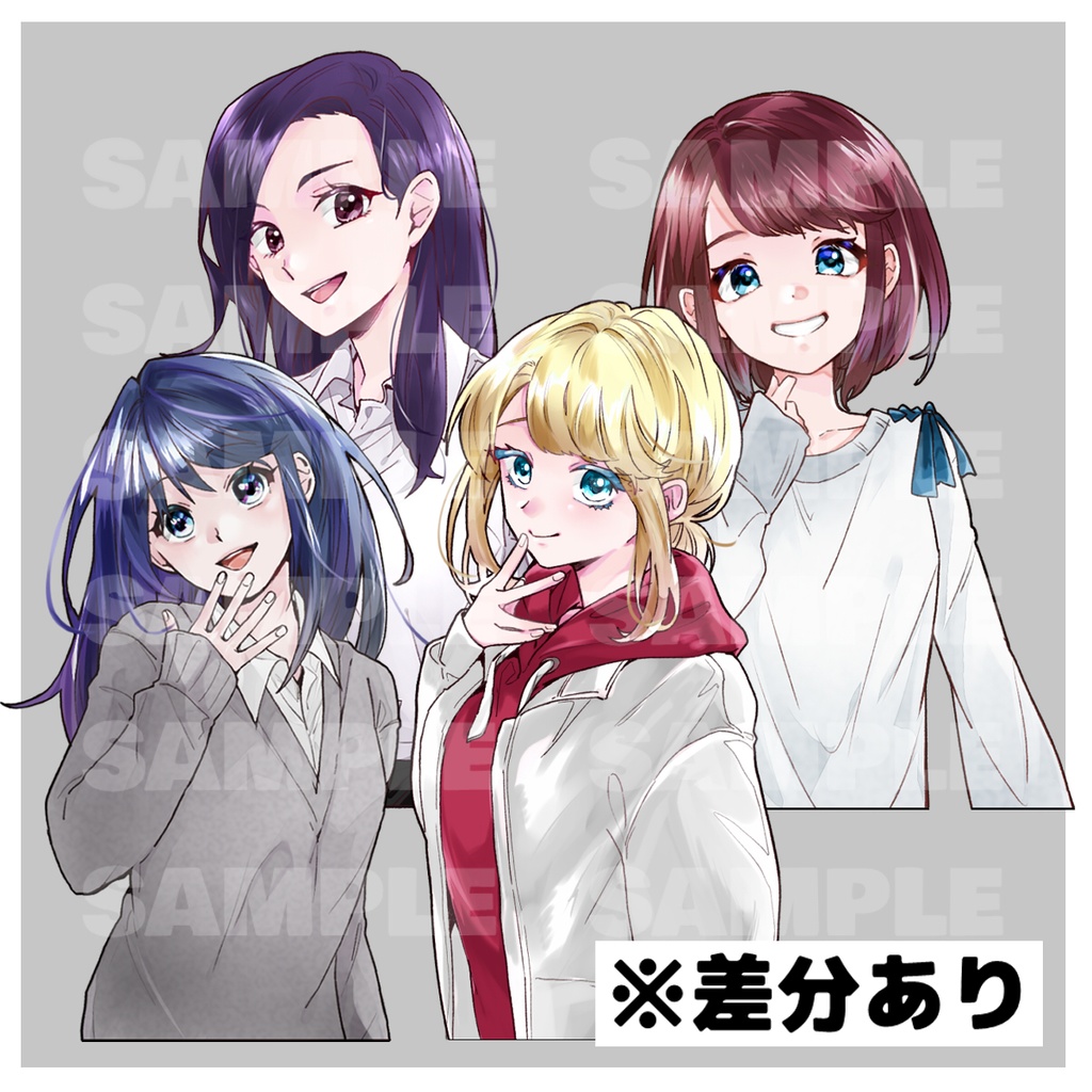 【立ち絵素材】女性1
