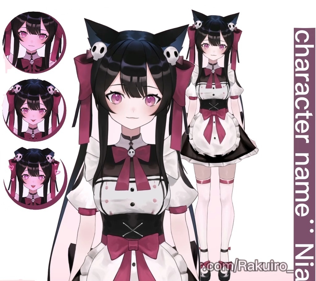 【VTS対応】Nia【Live2Dモデルmodel】Vbridger