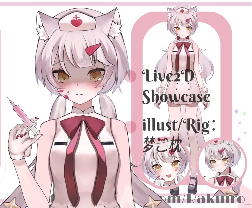 【VTS対応】Yuria【Live2Dモデルmodel】Vbridger