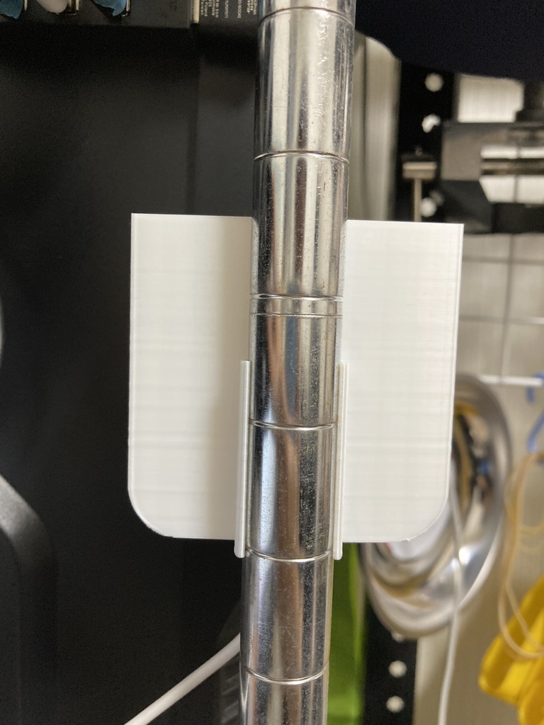 SwitchBotハブミニ向け パイプマウントホルダー