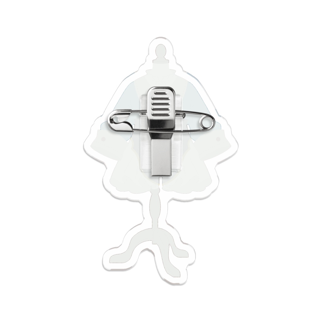 黒衣メイ アクリルバッジ