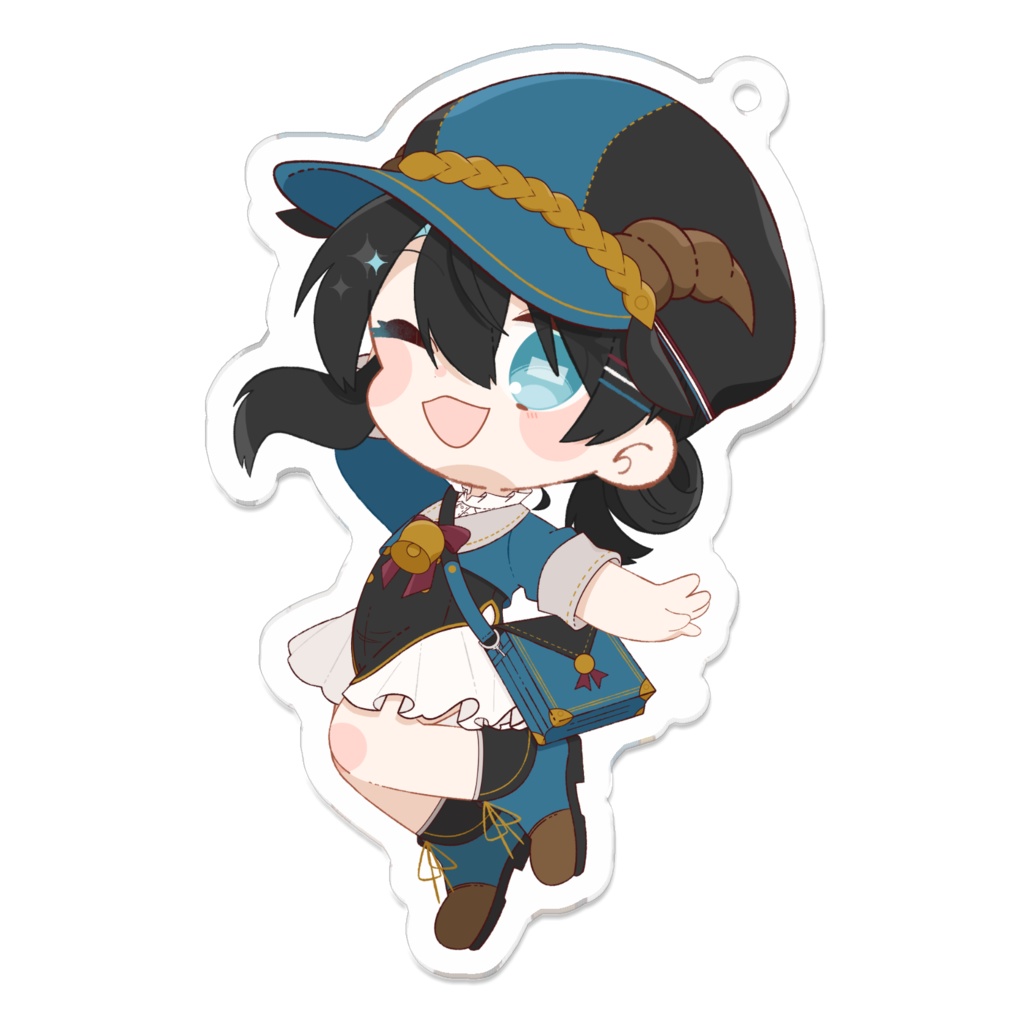 黒衣メイ アクリルキーホルダー