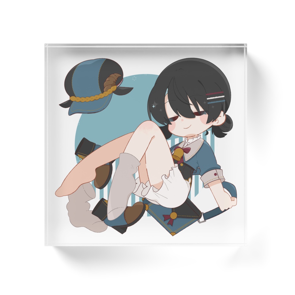 黒衣メイ アクリルブロック