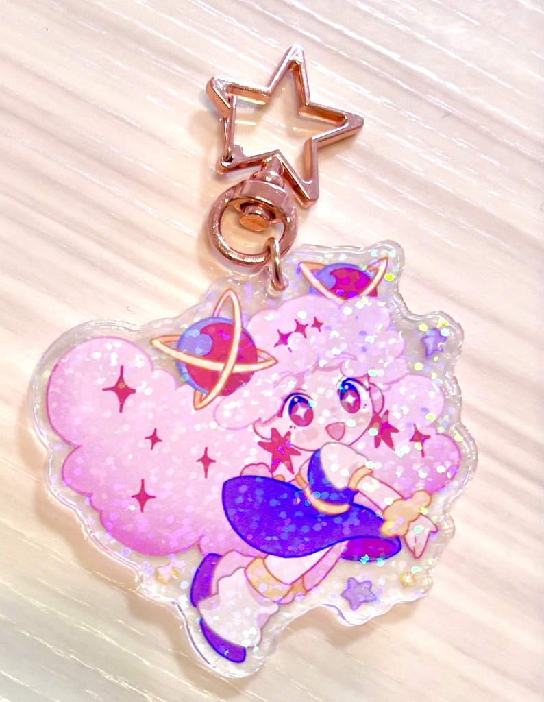 星雲ちゃんアクキー