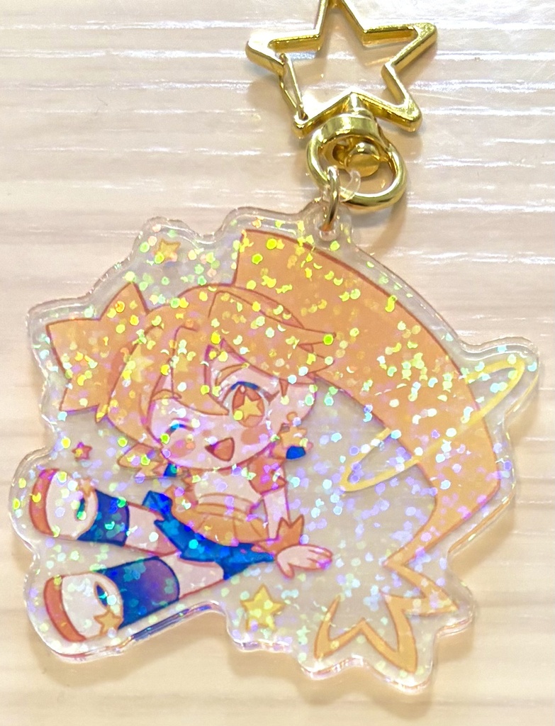 流れ星ちゃんアクキー