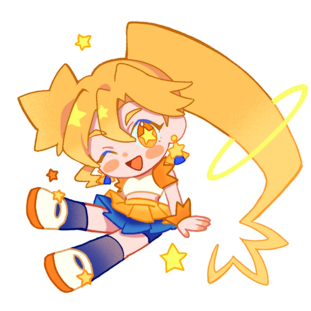 流れ星ちゃんアクキー