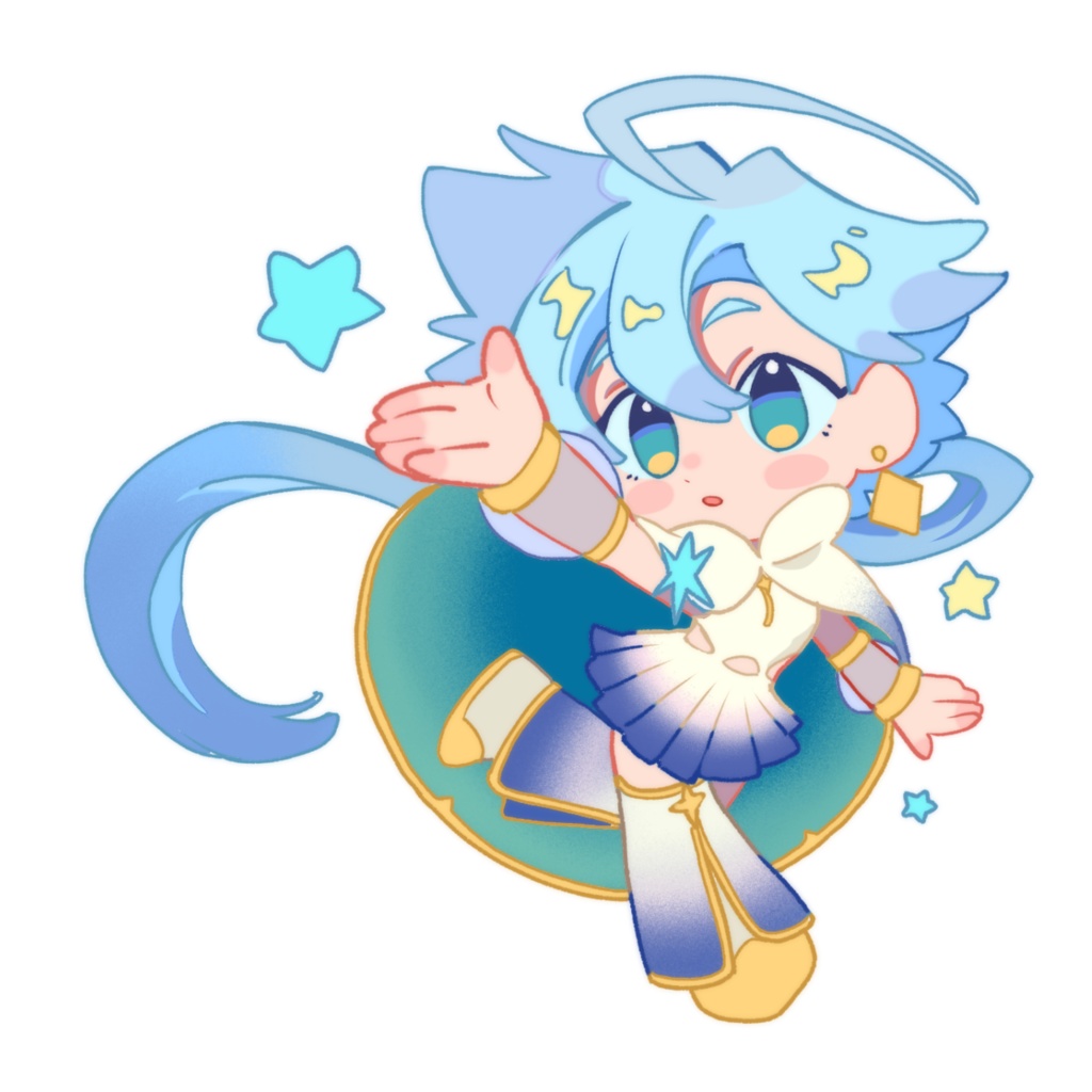 天の川ちゃんアクキー