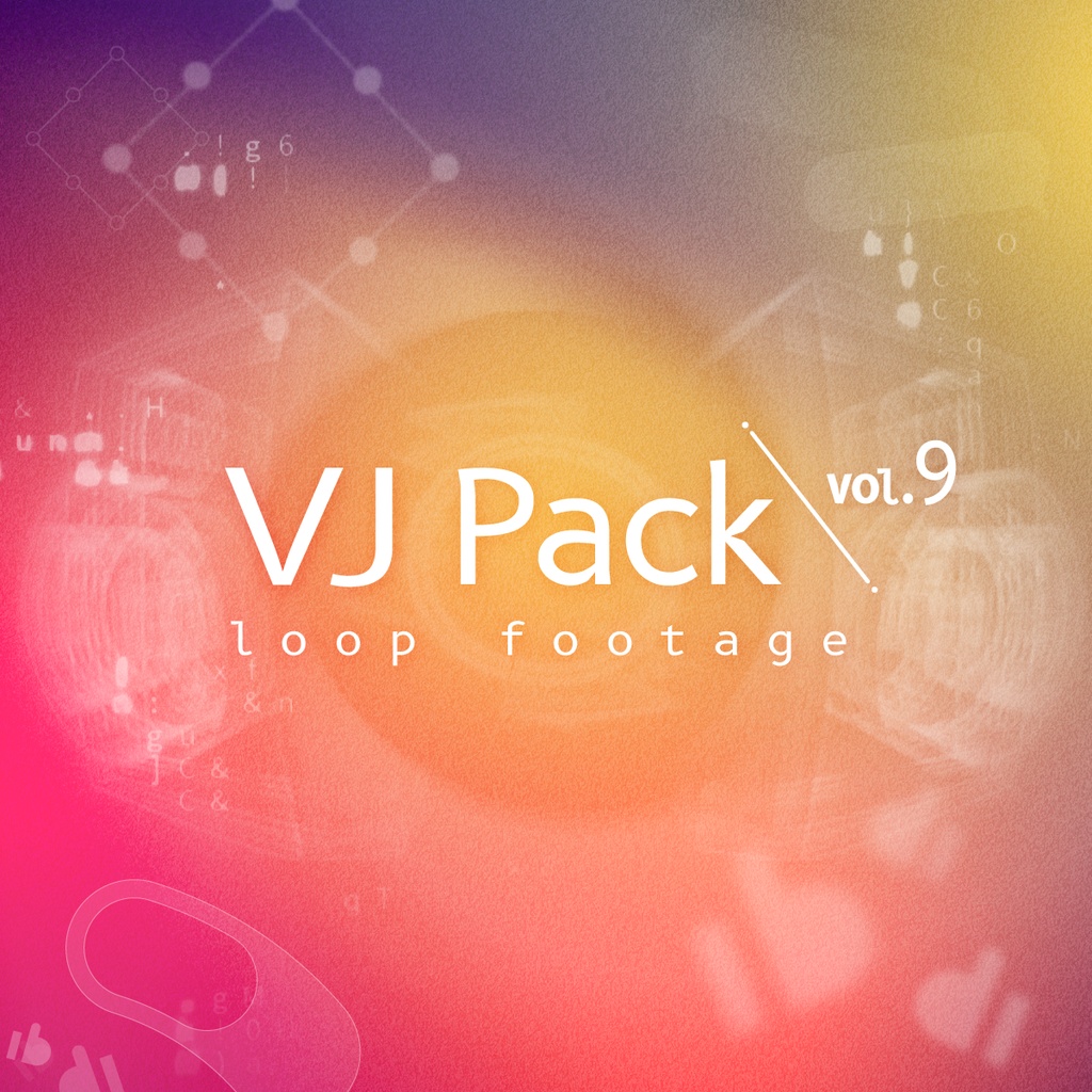 【VJ素材】Effects Pack vol.9