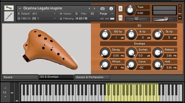 Ocarina Legato inspire