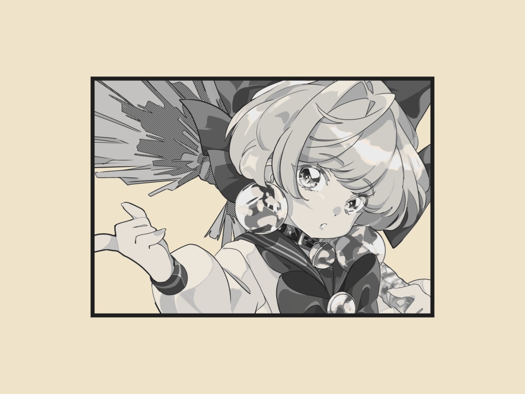 しづきちゃんのポケット付きサコッシュ