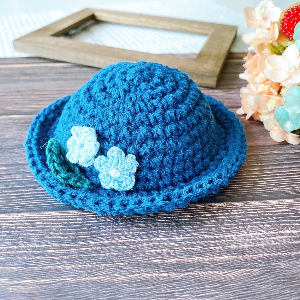 トロピカル風の帽子