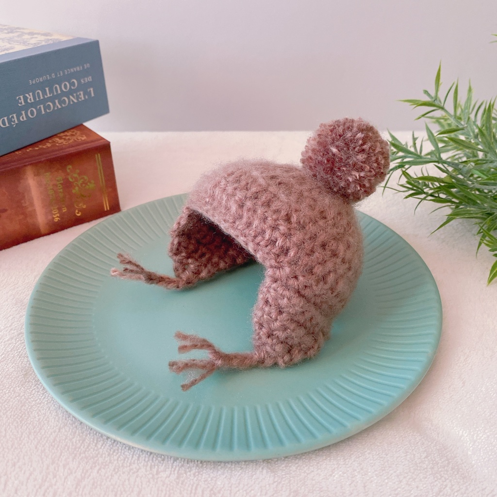 ふわもこ耳あて付きニット帽