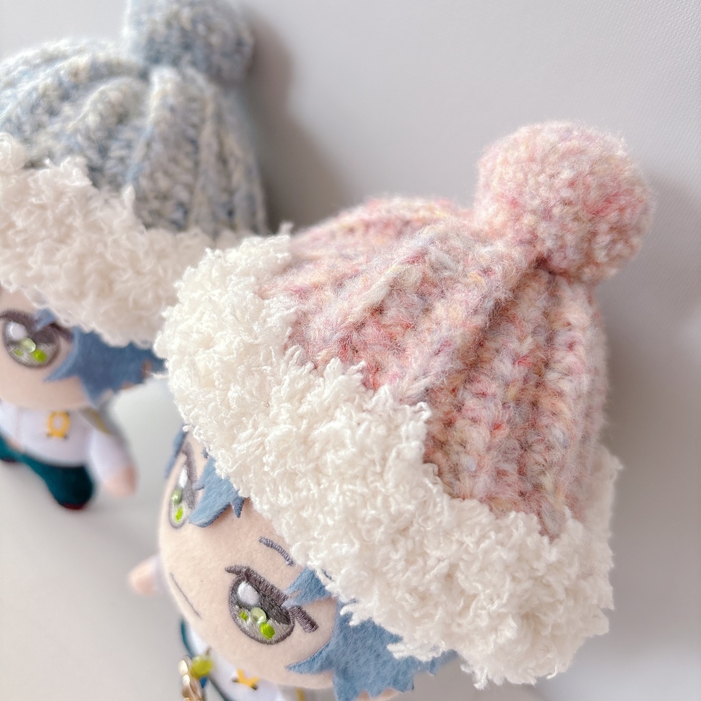 おそかわセット ふわもこニット帽&マフラー