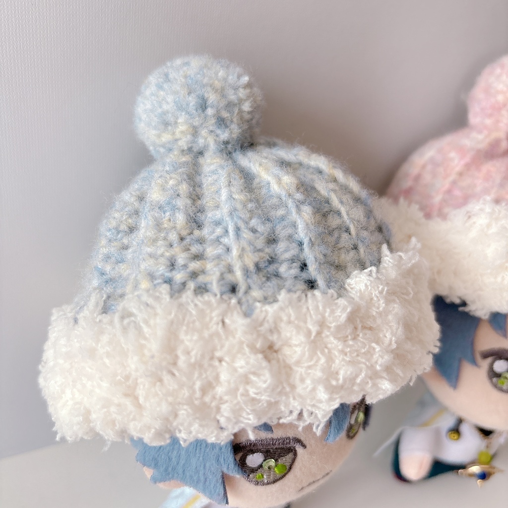 おそかわセット ふわもこニット帽&マフラー