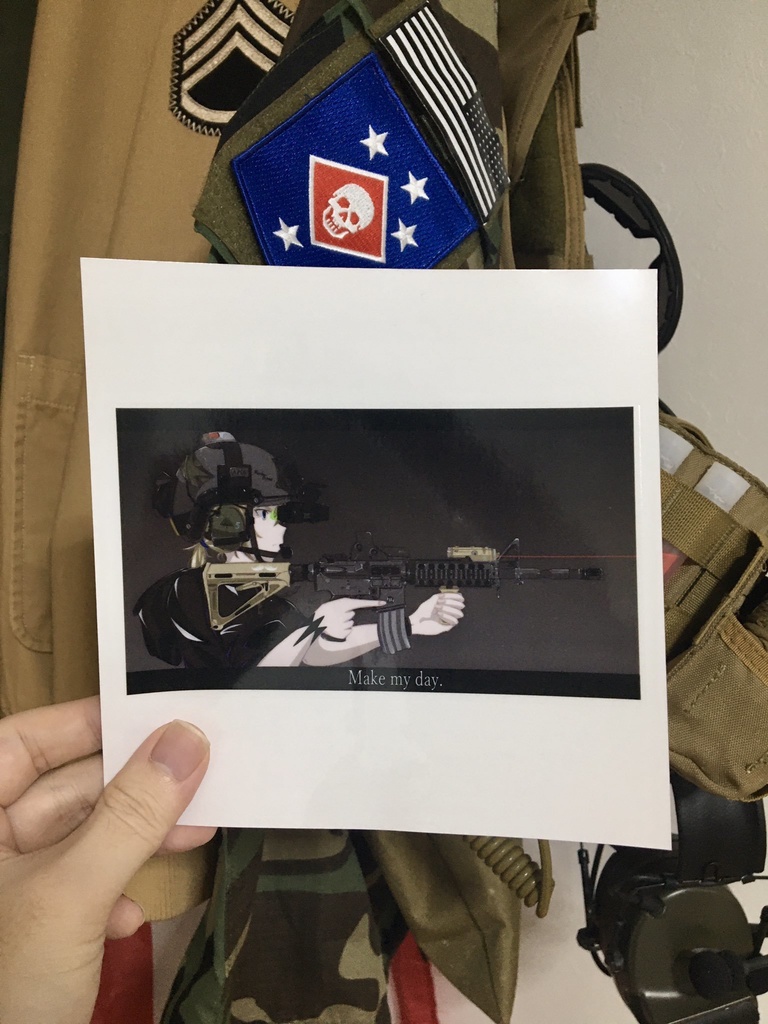 Make my day. ステッカー