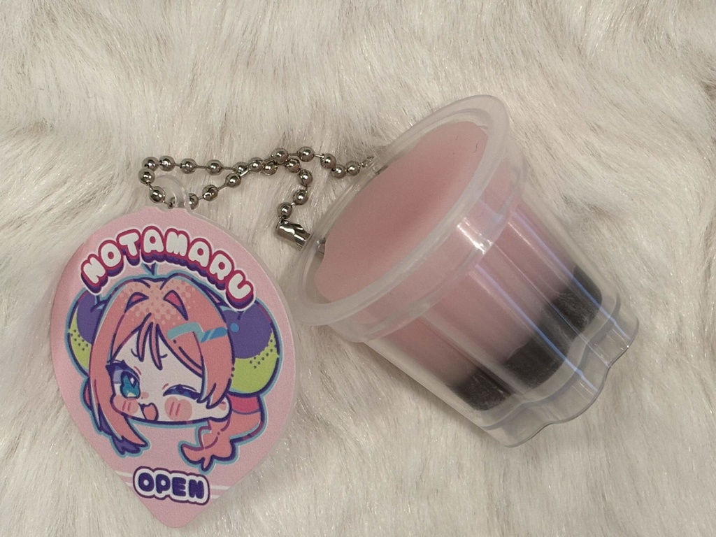 🍓受注生産🍓ぷにぷにイチゴプリンストラップ🍓