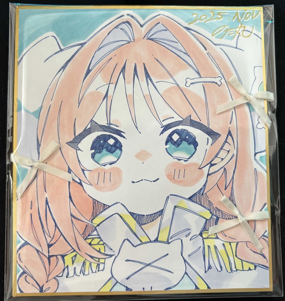 【11月25日22時5分販売開始】直筆色紙E