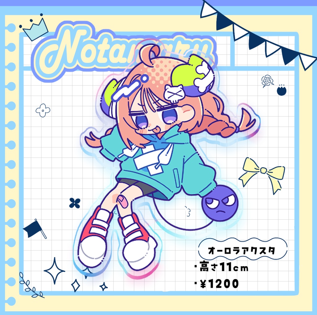 ⭐のた丸⭐登録者１万人記念アクスタ