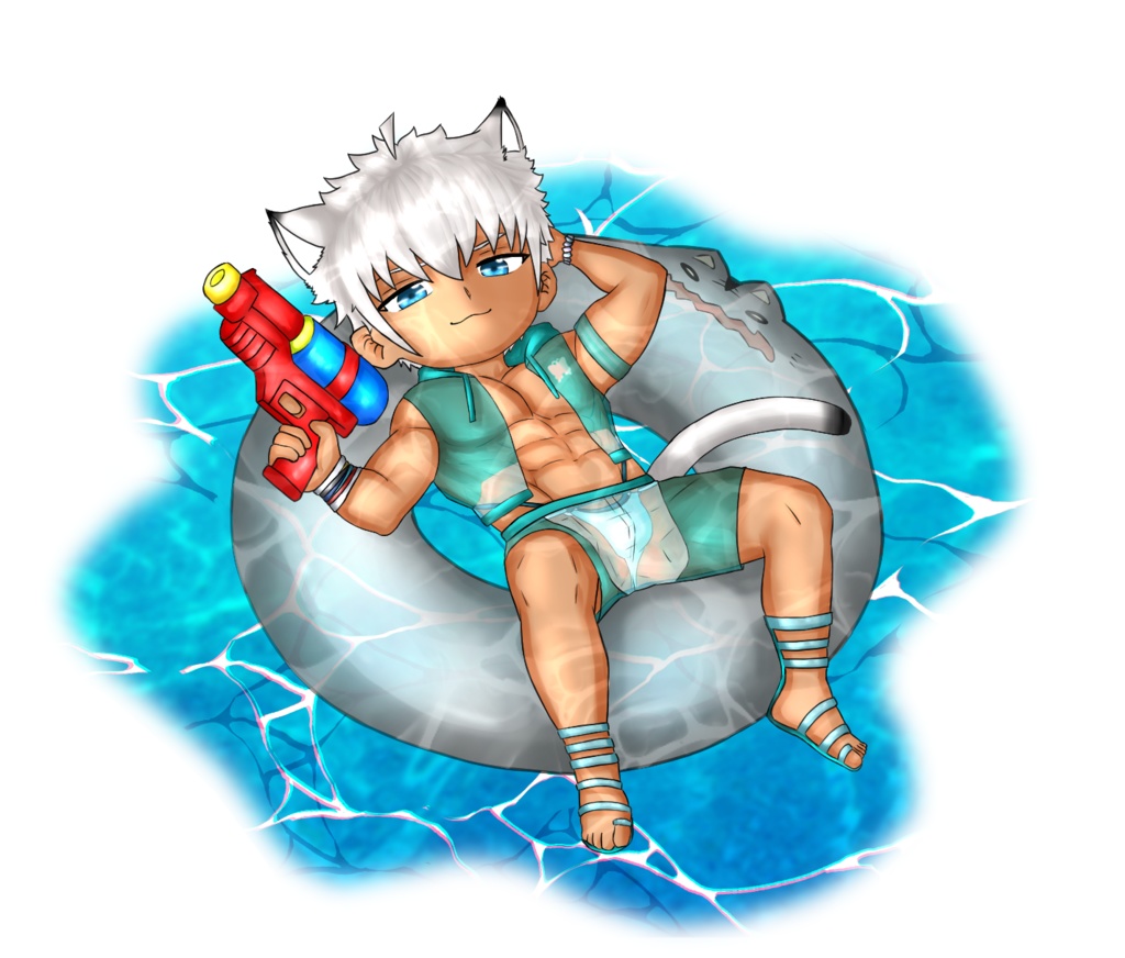 夏のミューザアクリルキーホルダー