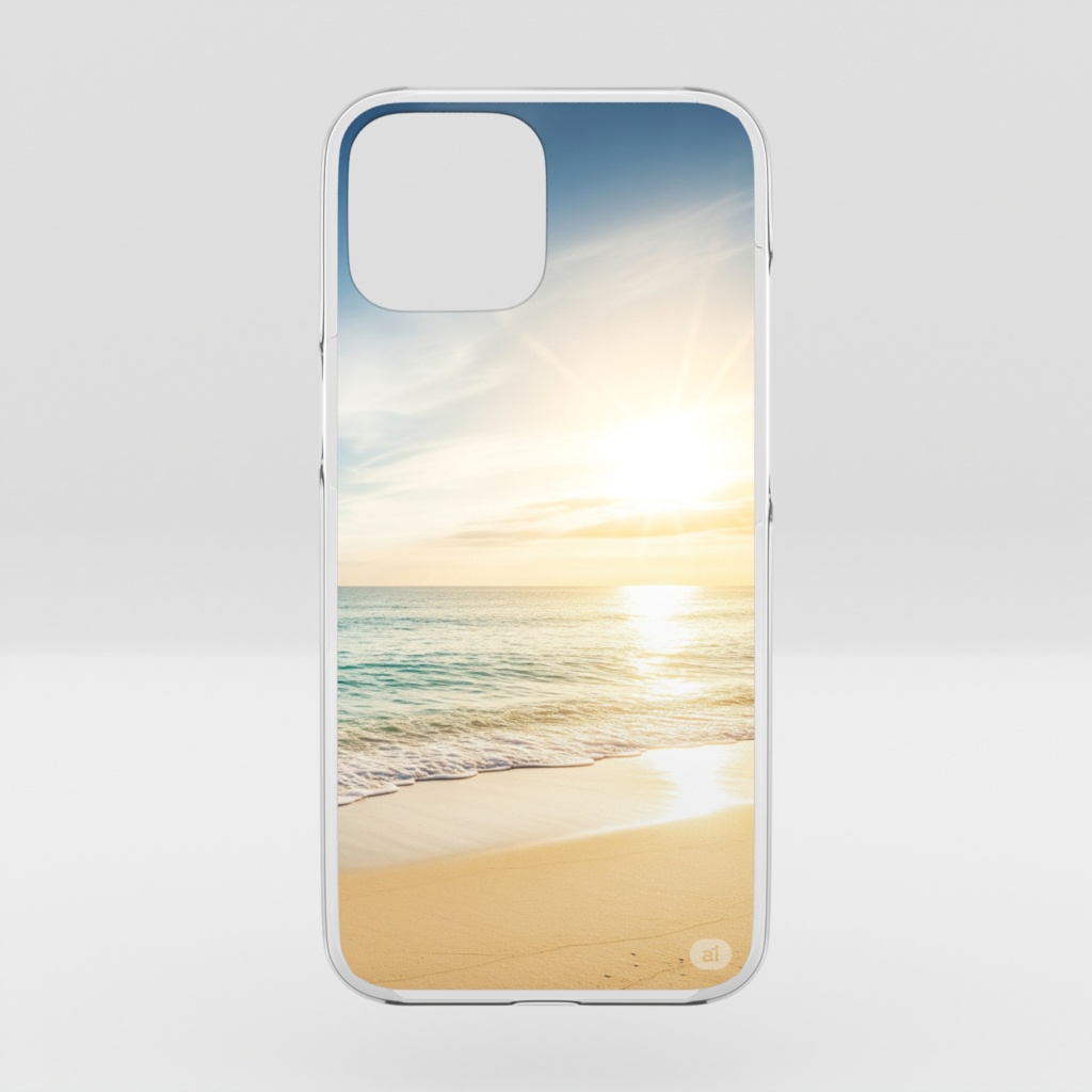 海のスマホケース