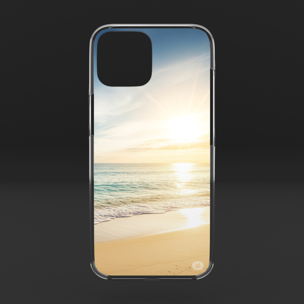 海のスマホケース