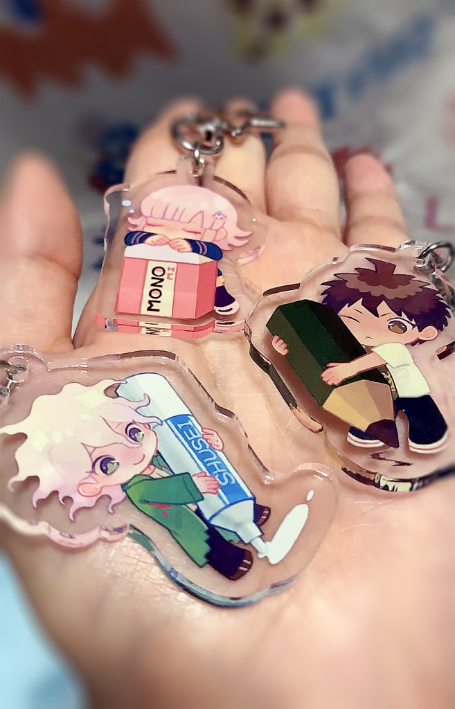 文房具×とらぽ アクリルキーホルダー(日向創)