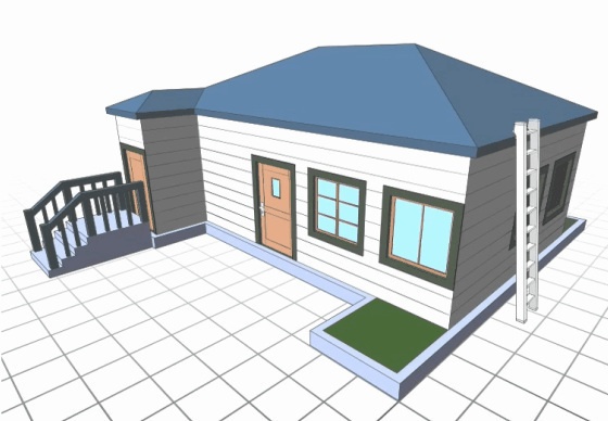 CLIP STUDIO【3D】階段とか窓を分割するやつ