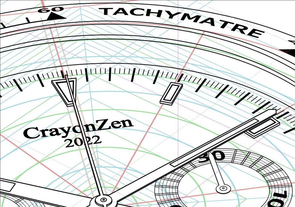 CLIP STUDIO【3D】丸窓とか時計を分割するやつ