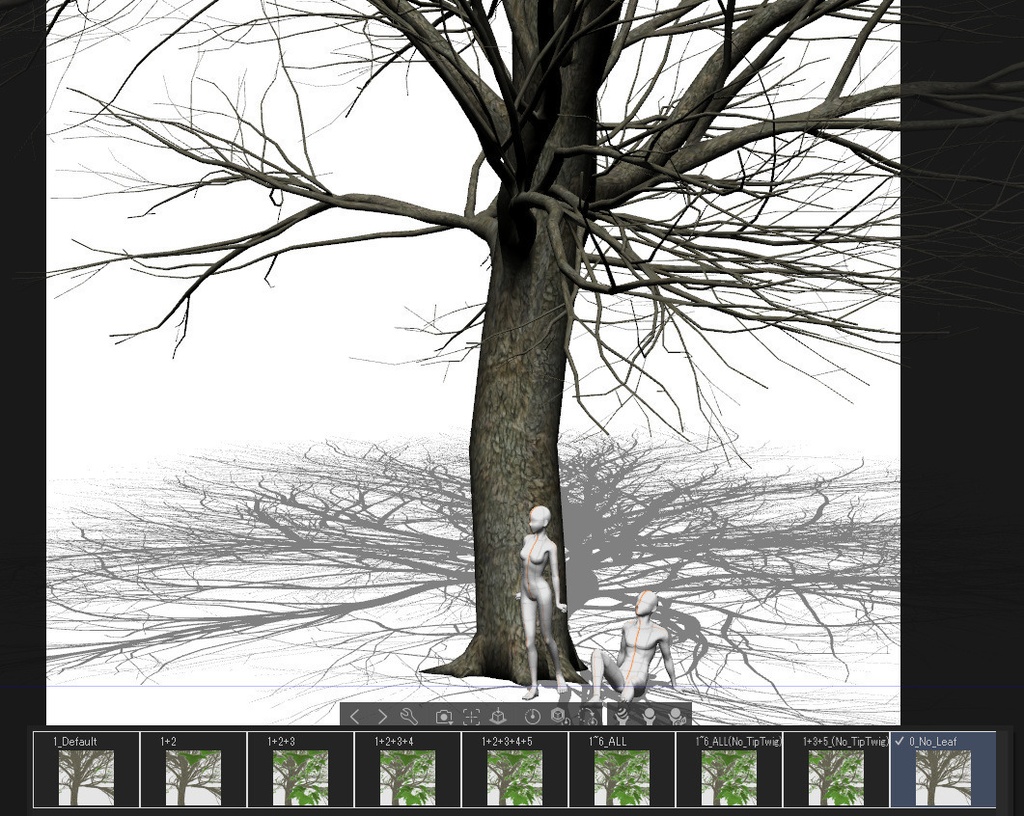 【3D】木 プラタナス v2.71