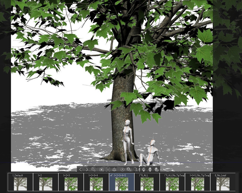 【3D】木 プラタナス v2.71