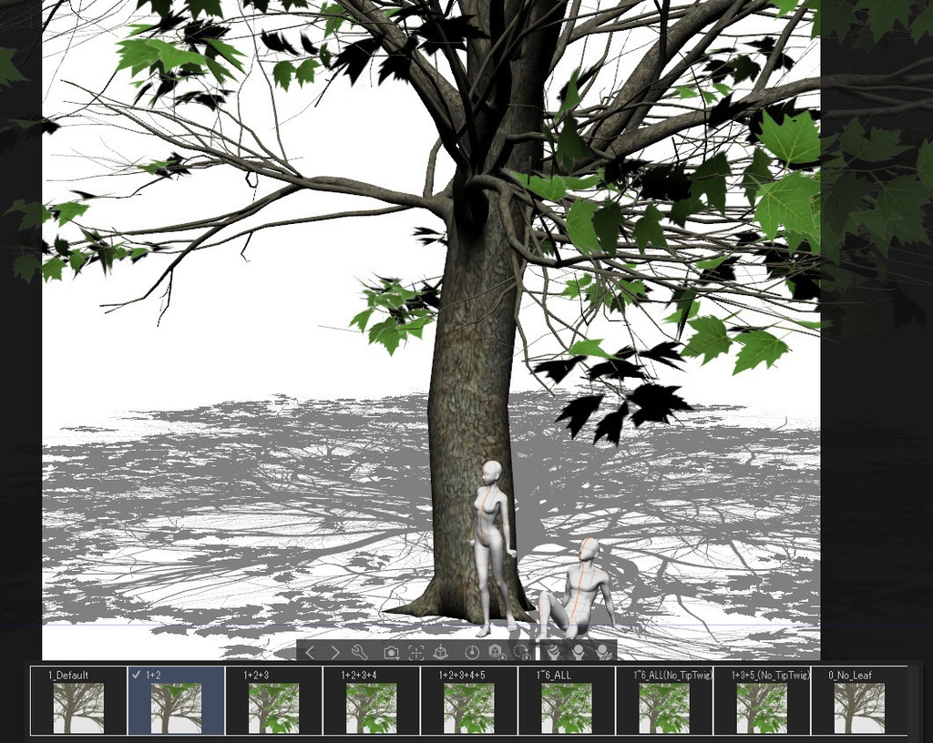 【3D】木 プラタナス v2.71