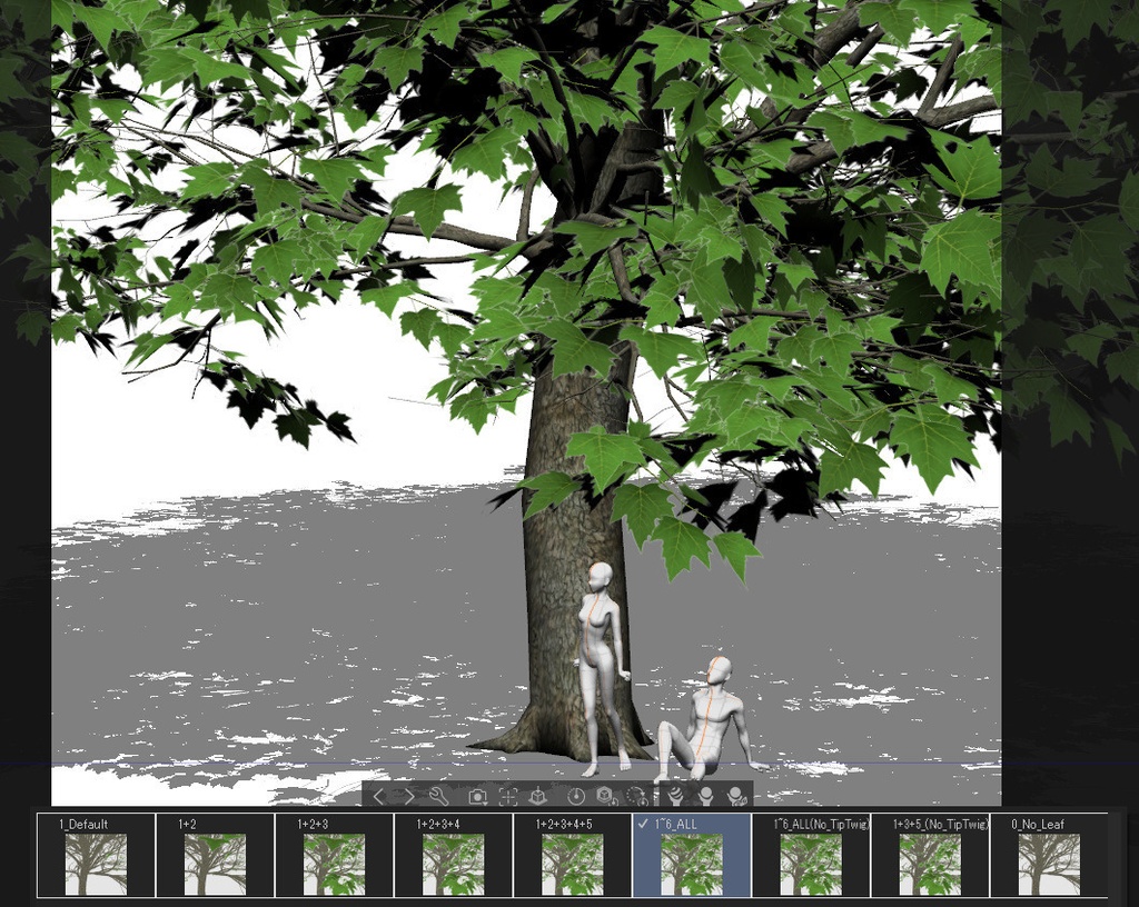 【3D】木 プラタナス v2.71