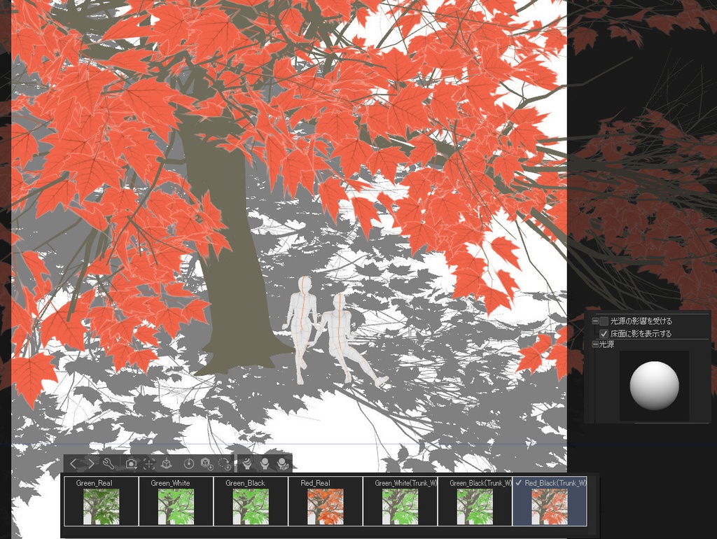 【3D】木 プラタナス v2.71