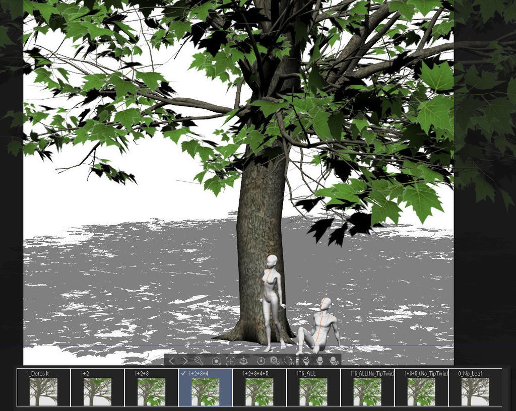 【3D】木 プラタナス v2.71