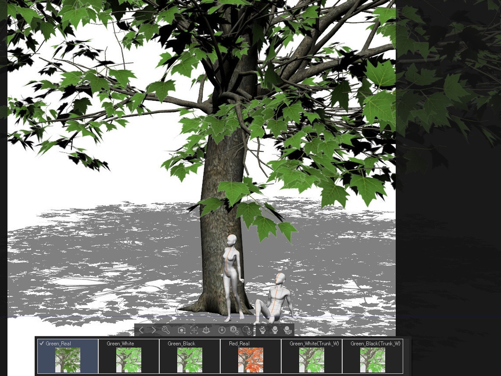 【3D】木 プラタナス v2.71